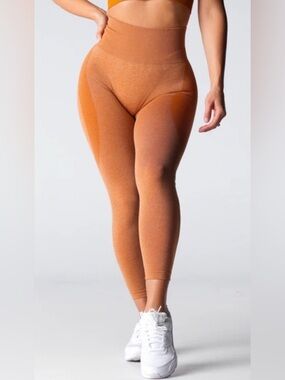 NVGTN Terracotta Contour Seamless Leggings Size Small